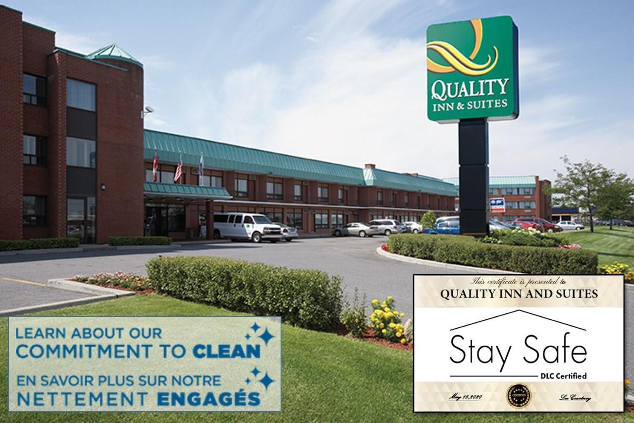 Quality Inn&Suites Aéroport P.E. Montréal-Trudeau Airport Dorval Exterior foto