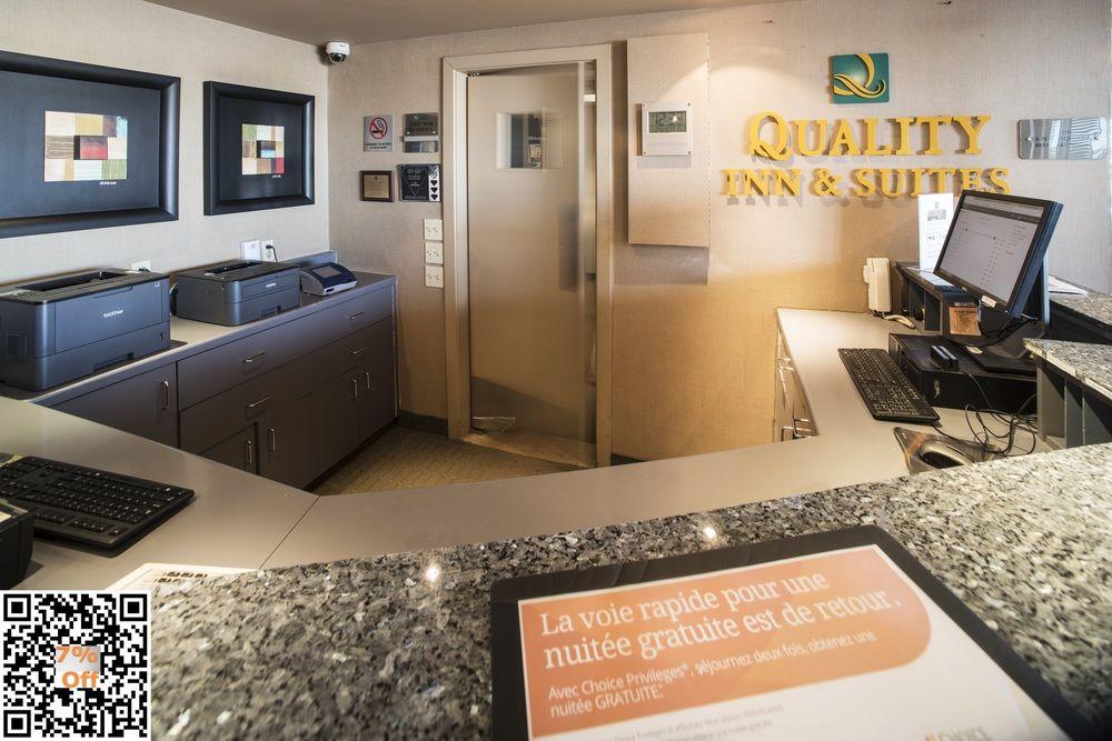 Quality Inn&Suites Aéroport P.E. Montréal-Trudeau Airport Dorval Exterior foto